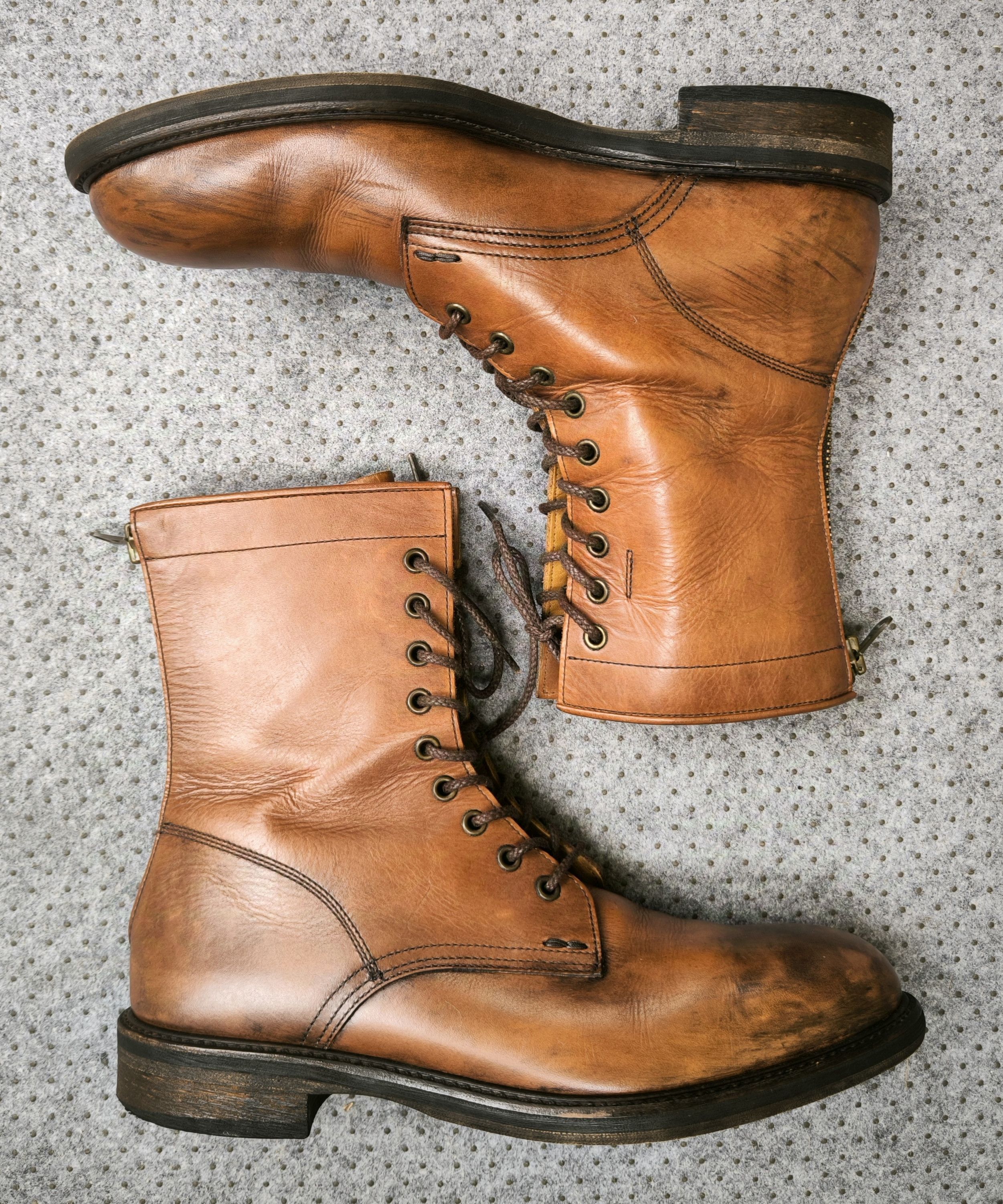 Alfredo Bannister ALFREDO BANNISTER back zipper high boot Size US 9 / EU 42 - 3 Thumbnail