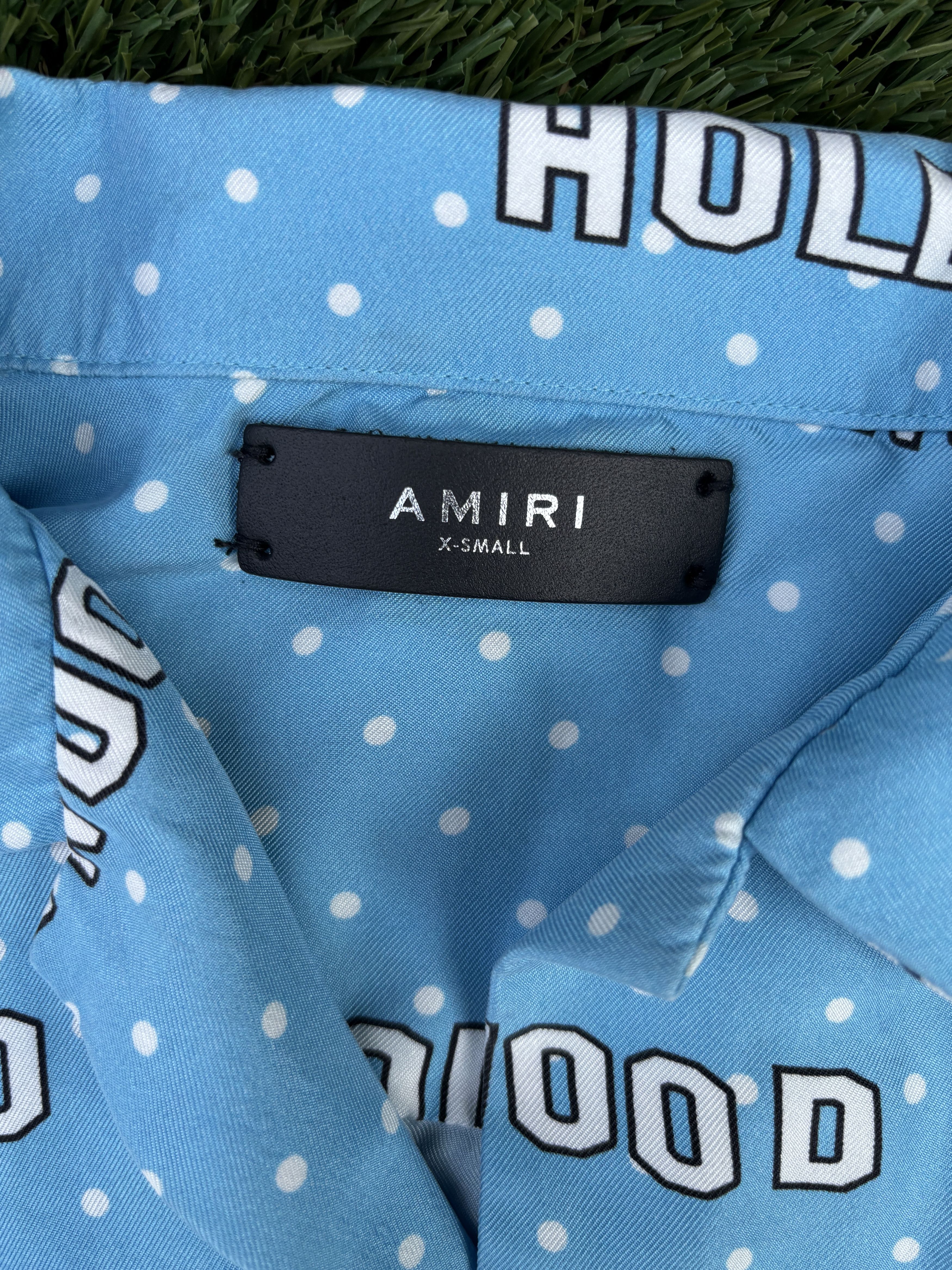 Amiri AMIRI SS SILK SHIRT - HOLLYWOOD Size US XS / EU 42 / 0 - 6 Thumbnail