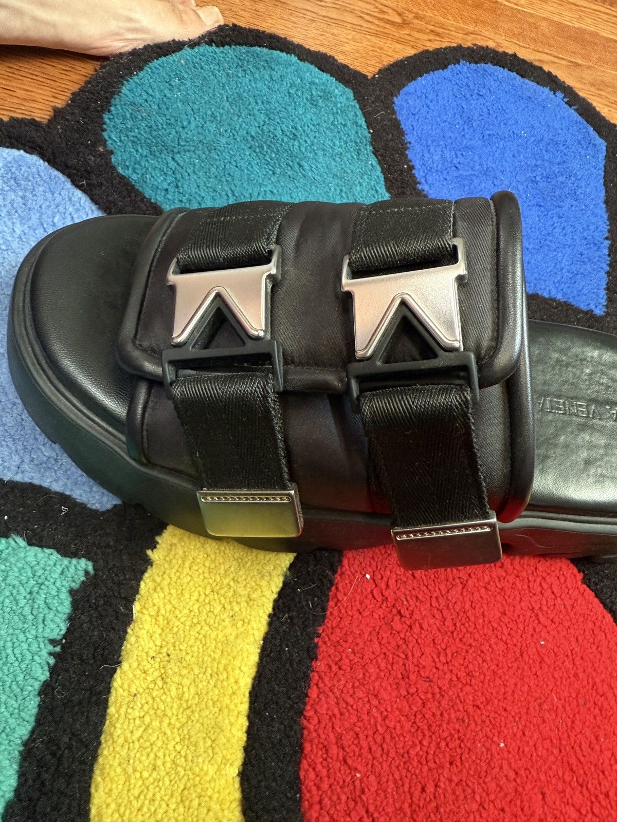 Bottega Veneta Bottega Veneta Sandal Mens Flash Sandal Black Size US 10 / EU 43 - 3 Thumbnail