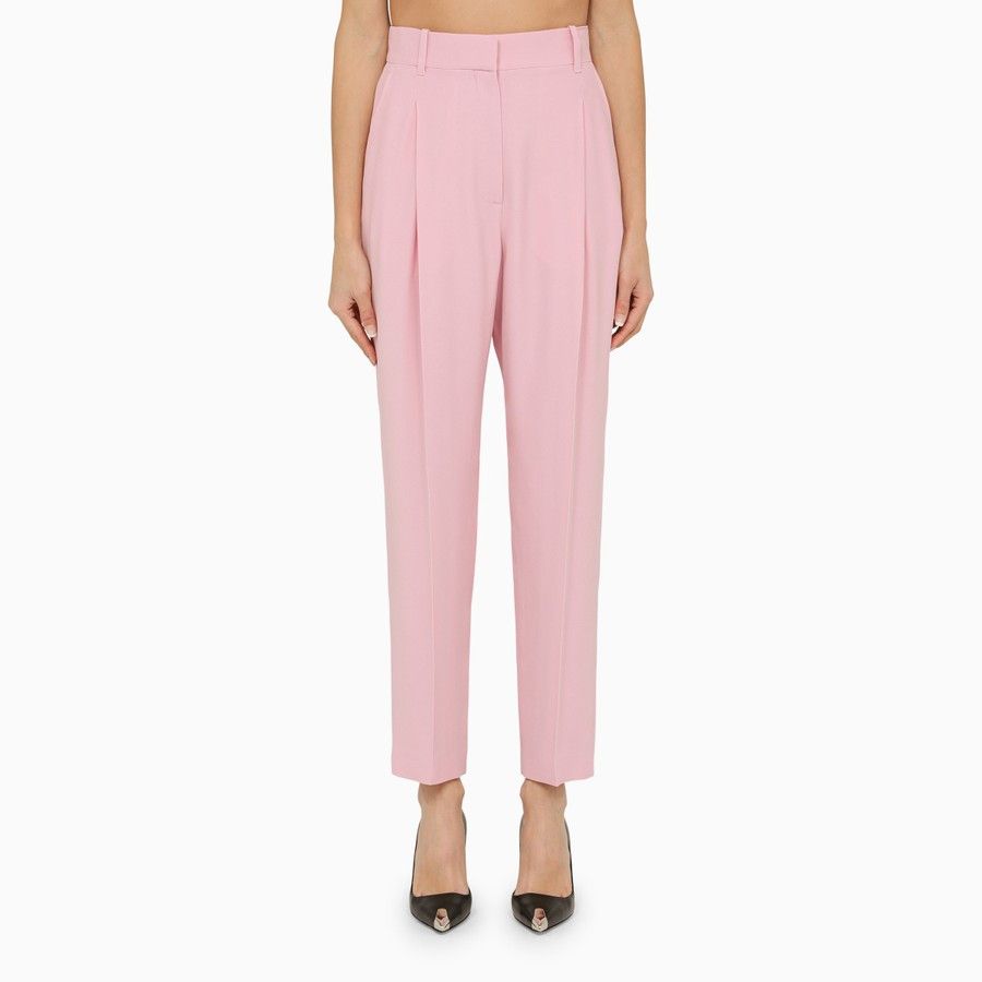 image of Alexander Mcqueen O1D2Blof0124 Trouser In Pink, Women's (Size 26)