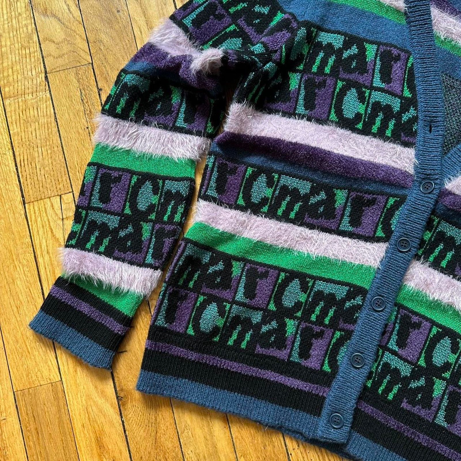 Heaven by Marc Jacobs Rare Heavn by Marc Jacob’s Striped Colorful Sweater Cardigan Size US L / EU 52-54 / 3 - 2 Thumbnail
