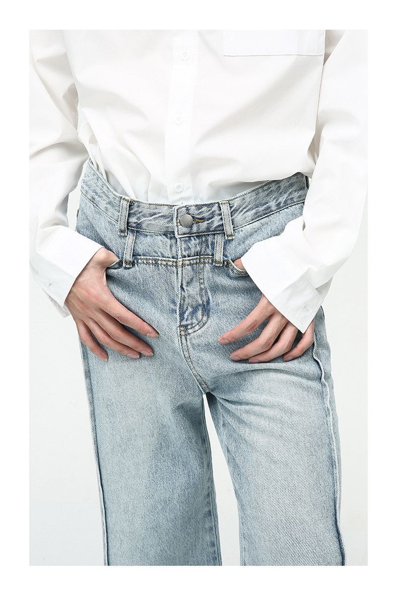 Japanese Brand × Jean Vintage street style casual distressed washed jeans Size US 32 / EU 48 - 5 Thumbnail