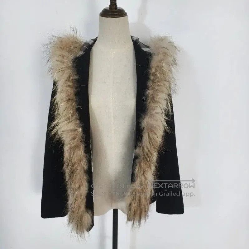 Burberry Burberry Black Wool Blend Winter Cardigan. Size M / US 6-8 / IT 42-44 - 5 Thumbnail