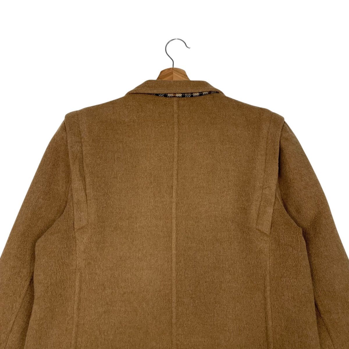 DAKS Vintage 90's DAKS ENGLAND Wool Coat Jacket #2740-C123 Size US L / EU 52-54 / 3 - 18 Thumbnail
