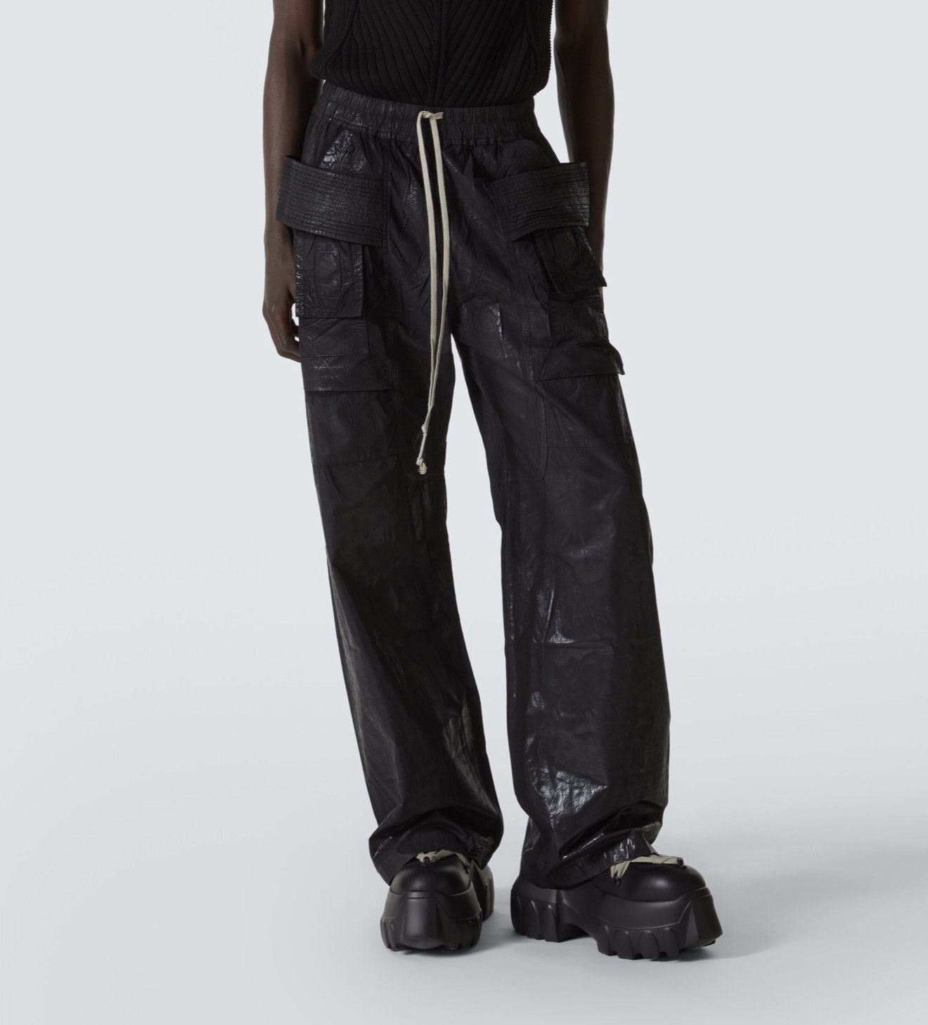 Rick Owens Rick owen waxed pants Size US 36 / EU 52 - 3 Thumbnail