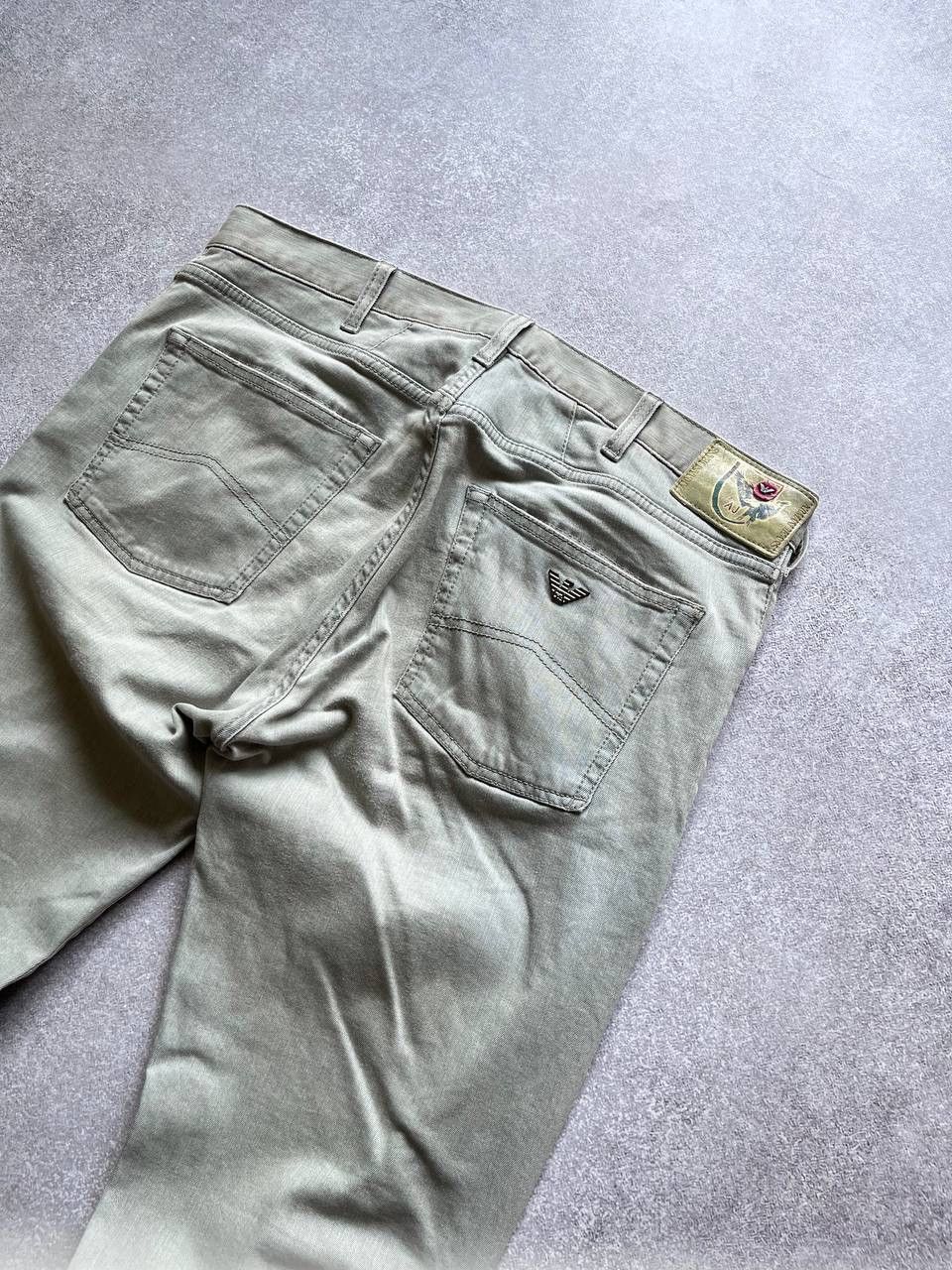 Emporio Armani Vintage Emporio Armani Jungle Circle Jeans Baggy 38 Size US 38 / EU 54 - 4 Thumbnail