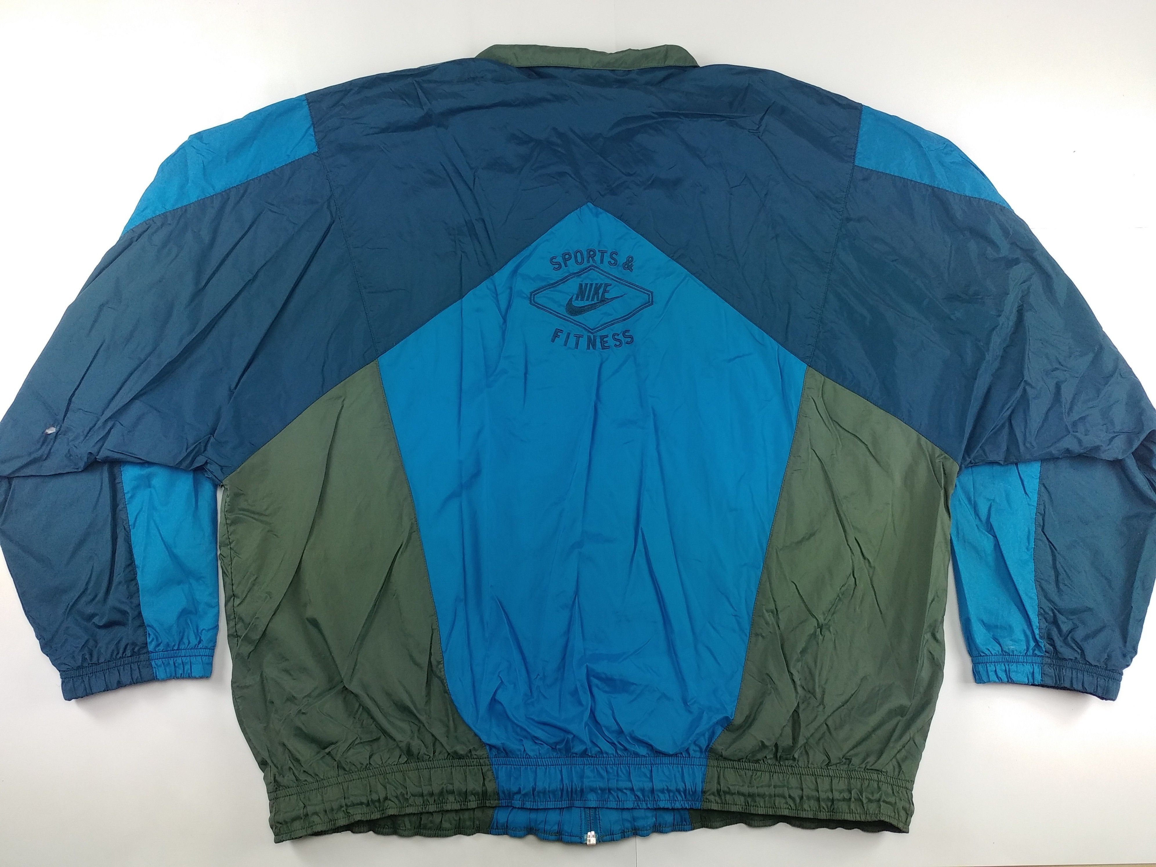 Nike Nike jacket, vintage track top, 90s skater 1990s Y2K XXL Size US XXL / EU 58 / 5 - 2 Thumbnail