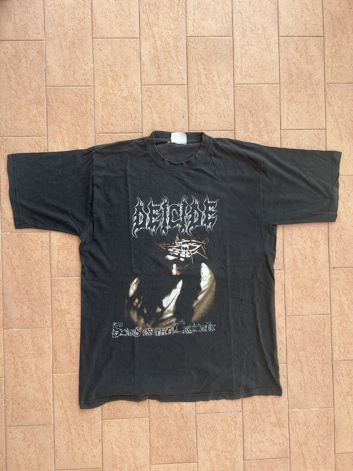 Band Tees × Vintage Vintage Deicide Scars of the Crucifix Death Metal Burzum Size US L / EU 52-54 / 3 - 1 Thumbnail