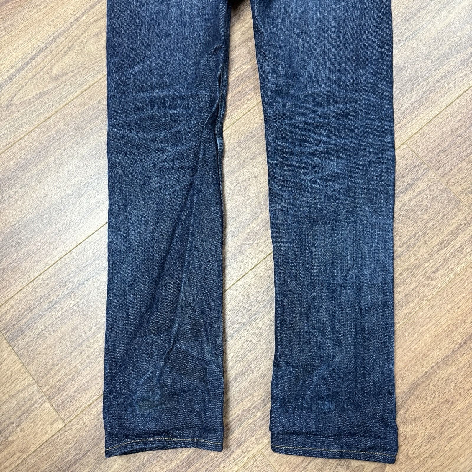 Levi's Levi's Made & Crafted Raw Denim Thumbtak Jeans Mens 34 Dark Size US 34 / EU 50 - 6 Thumbnail
