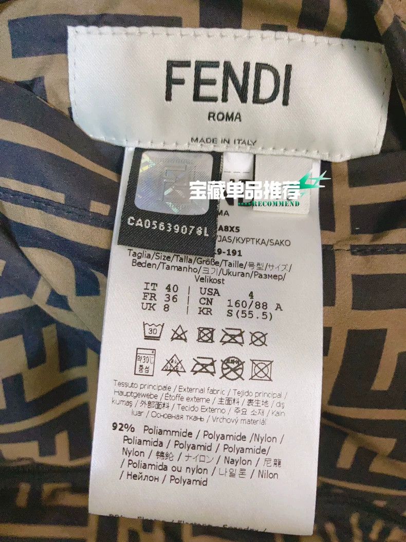 Fendi Fendi The old man wears a hooded coat. Size US M / EU 48-50 / 2 - 6 Thumbnail