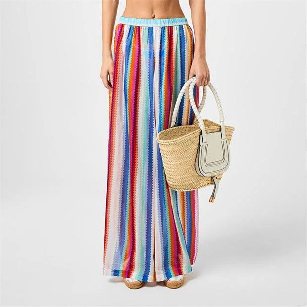 Missoni o1g2r1mq1124 Beach Trouser in Multicolor Size 27" / US 4 / IT 40 - 3 Thumbnail
