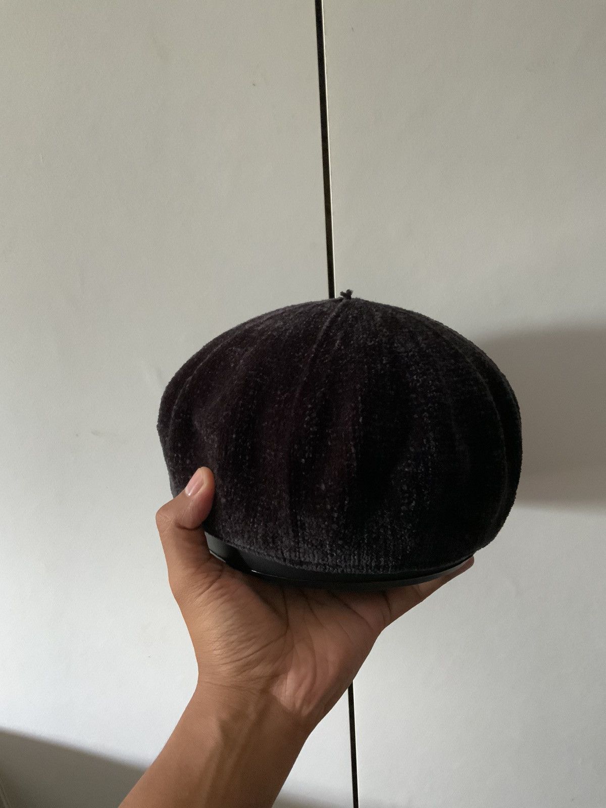 Hat Club Vis Mohair Fur Black Newsboy Retro Hat Size ONE SIZE - 3 Thumbnail