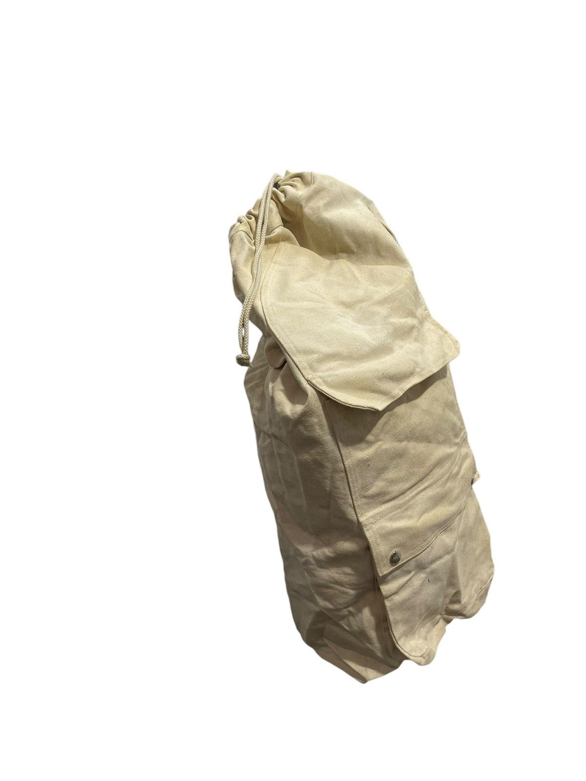 Japanese Brand Army Bag Style Gomme H Ex Yohji Cotton Canvas 1🟩0 Size ONE SIZE - 2 Thumbnail
