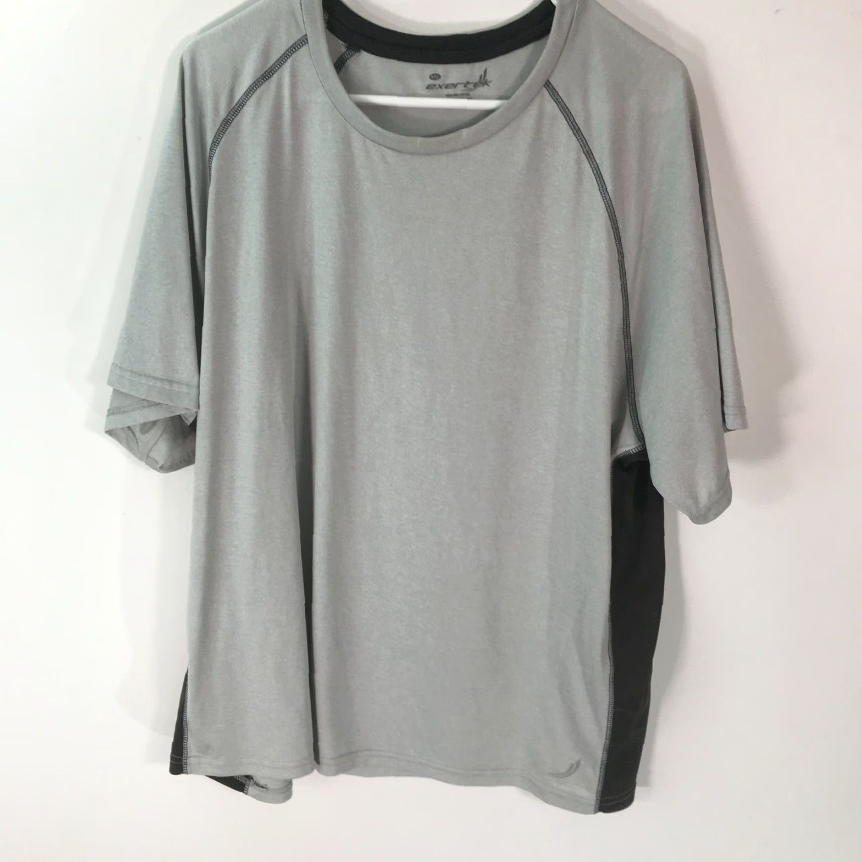Vintage Exertek Womens Round Neck Short Sleeves Activewear Gray T Shirt Top Size XXL Size XXL / US 16-18 / IT 52-54 - 2 Thumbnail