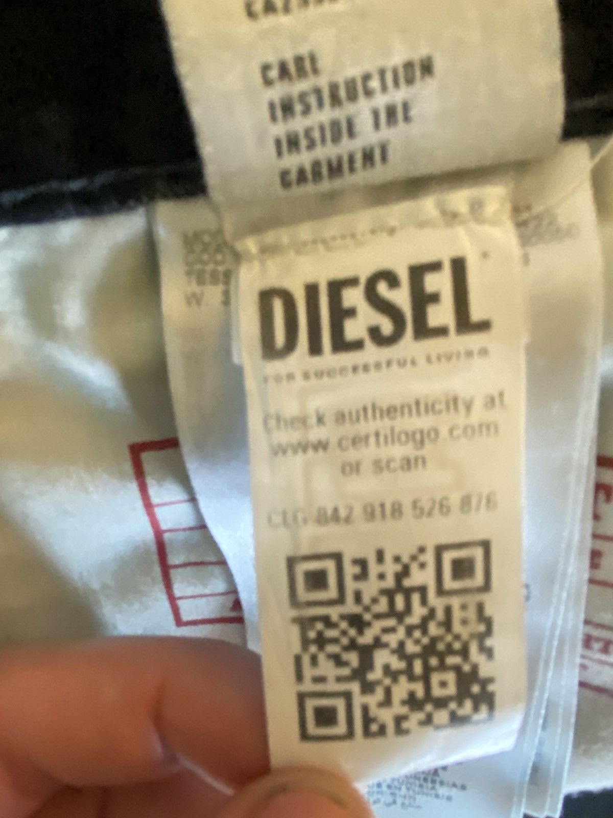 Diesel DIESEL 2010 D-MACS DENIM TROUSERS Size US 31 - 11 Thumbnail