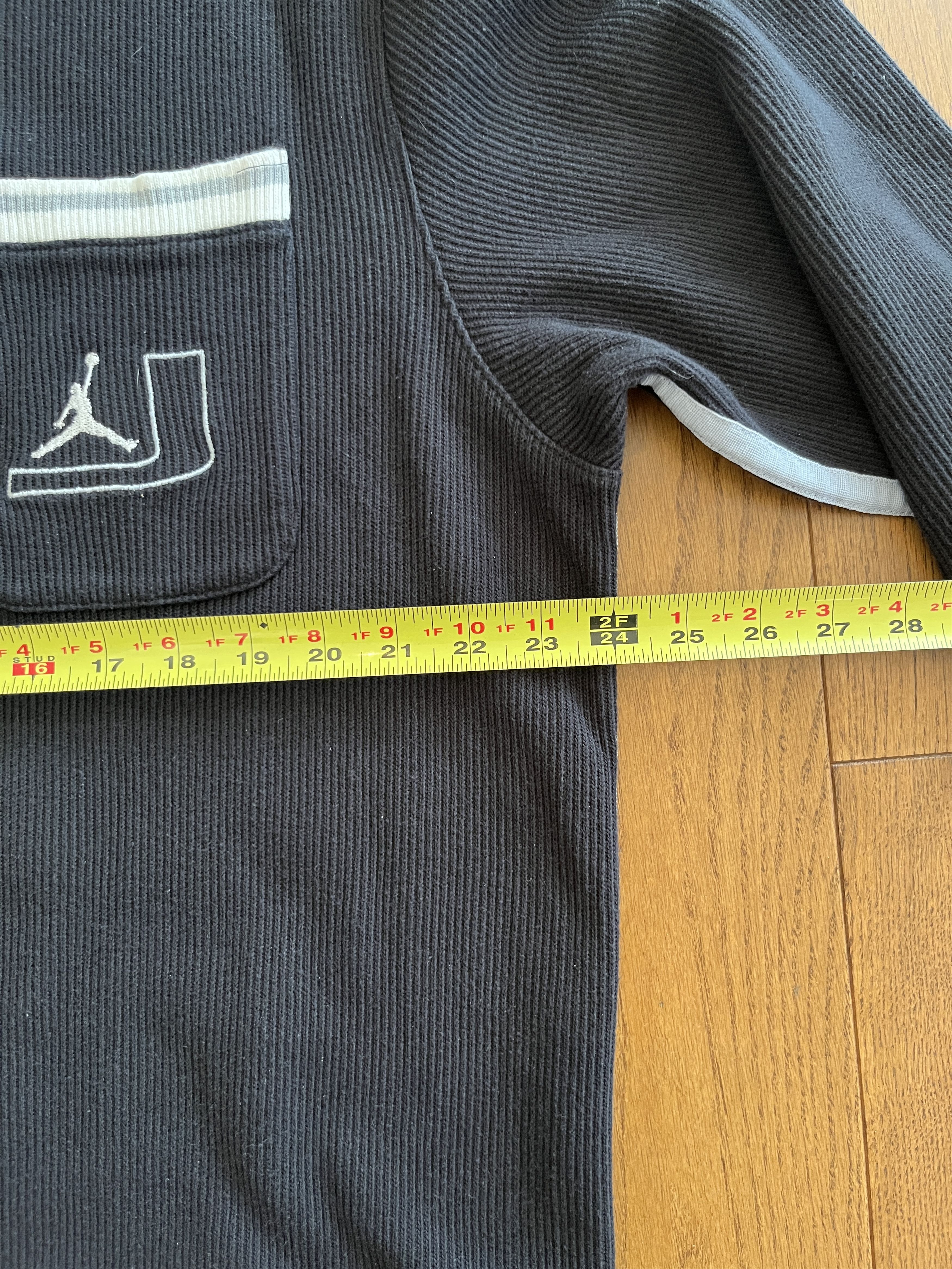 Jordan Brand Vintage Air Jordan Jumpman Ribbed Henley XXL (Fits like XL) Size US XL / EU 56 / 4 - 7 Thumbnail