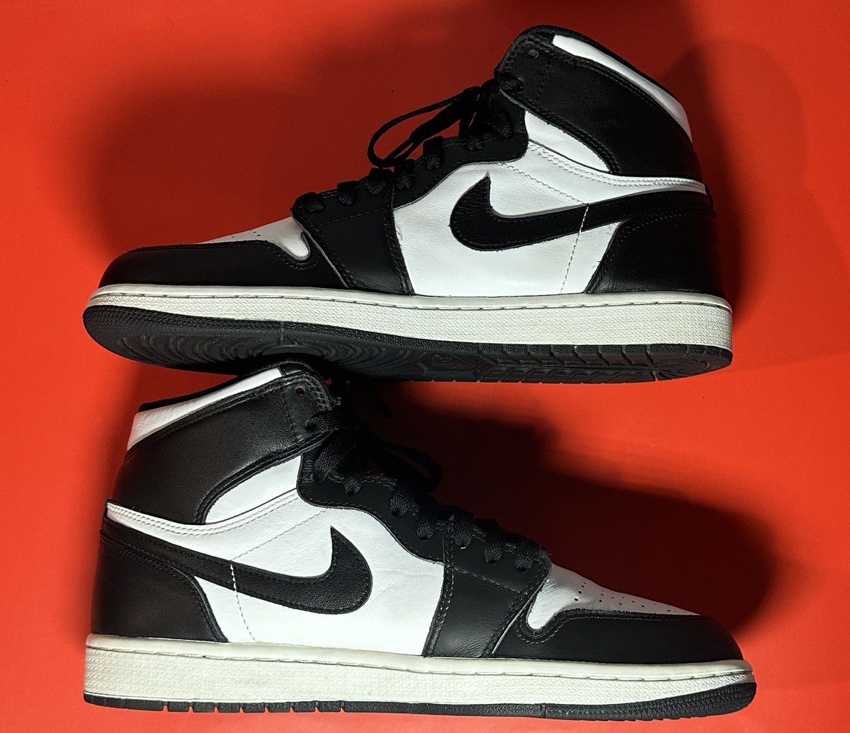 Jordan Brand Size 9.5 - Air Jordan 1 Retro OG 2014 High Black White Size US 9.5 / EU 42-43 - 3 Thumbnail