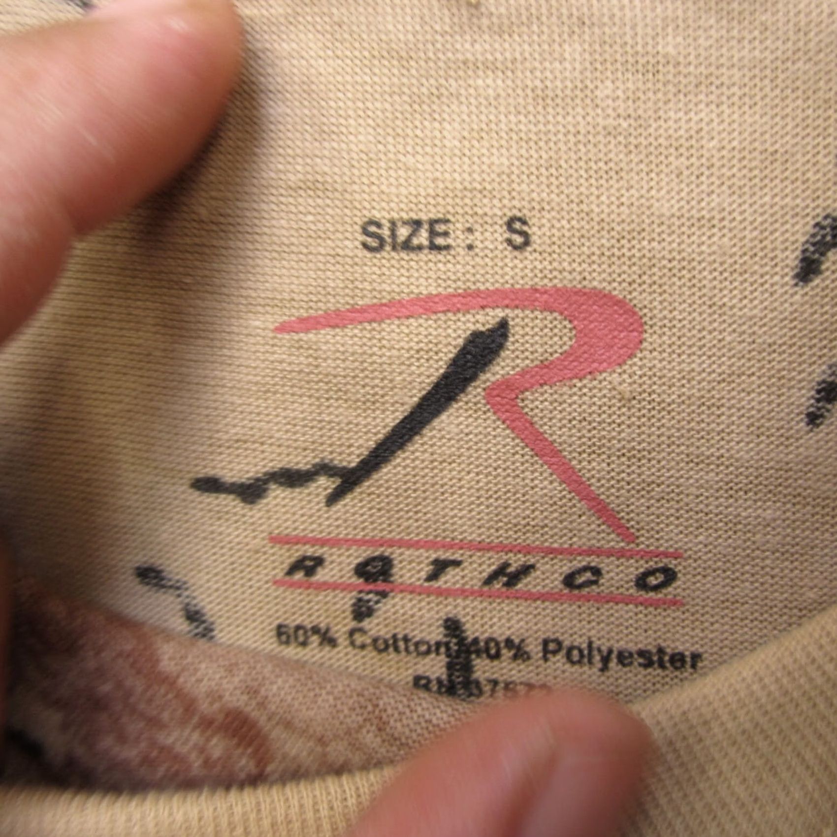 Rothco Rothco Shirt Mens S Desert Storm Chocolate Chip Camo Crew Neck Size US S / EU 44-46 / 1 - 7 Thumbnail