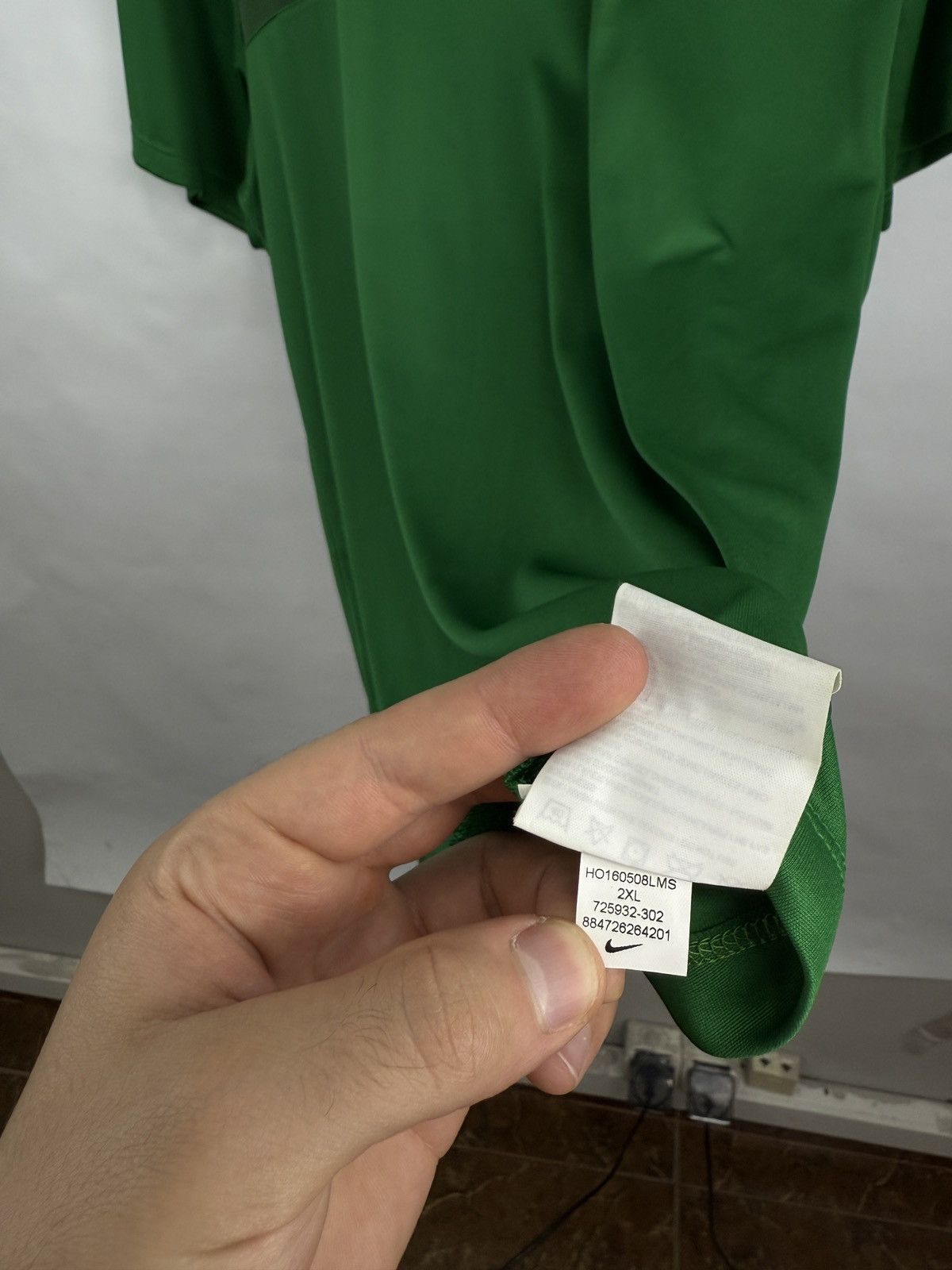 Nike 🏴󠁧󠁢󠁳󠁣󠁴󠁿 2016 Nike Hibernian Edinburg Soccer T-Shirt Retro Rare Size US XXL / EU 58 / 5 - 8 Thumbnail