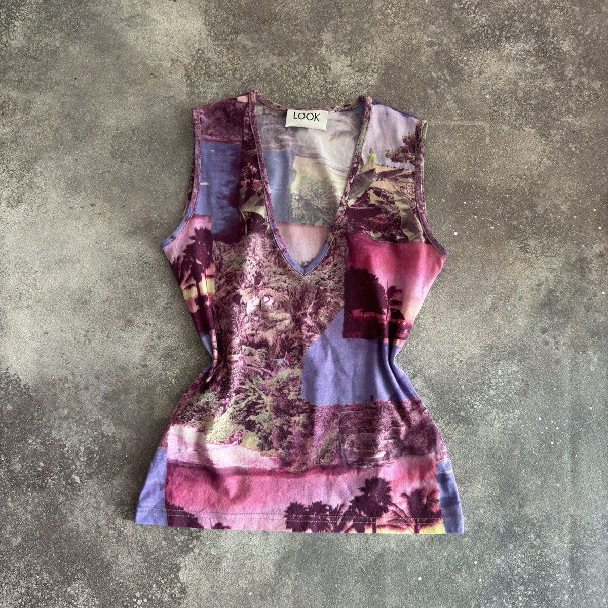 Hysteric Glamour × Japanese Brand × Vintage Amazing Y2K Vintage Sexy Boho Glam Tank Top Size S / US 4 / IT 40 - 1 Thumbnail