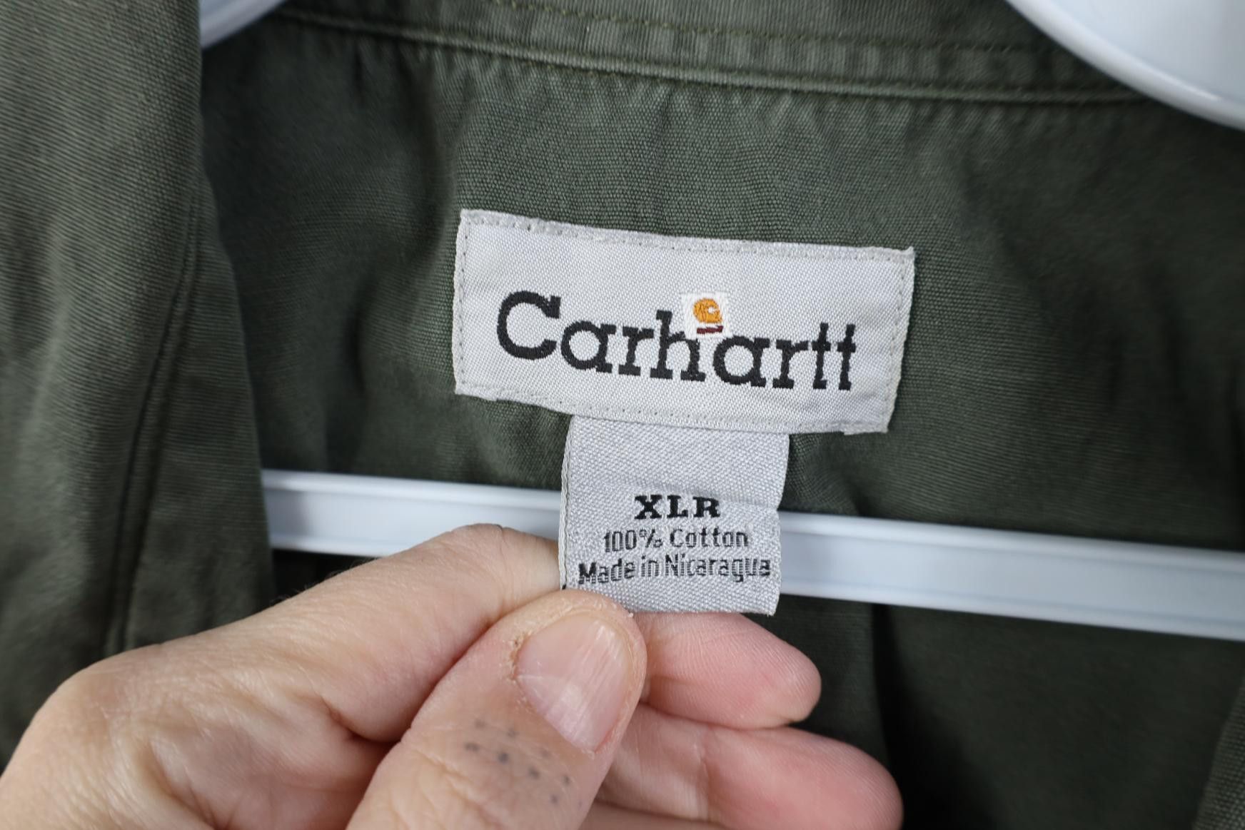 Carhartt Vintage Y2K Carhartt Short Sleeve Collared Button Shirt Size US XL / EU 56 / 4 - 6 Thumbnail