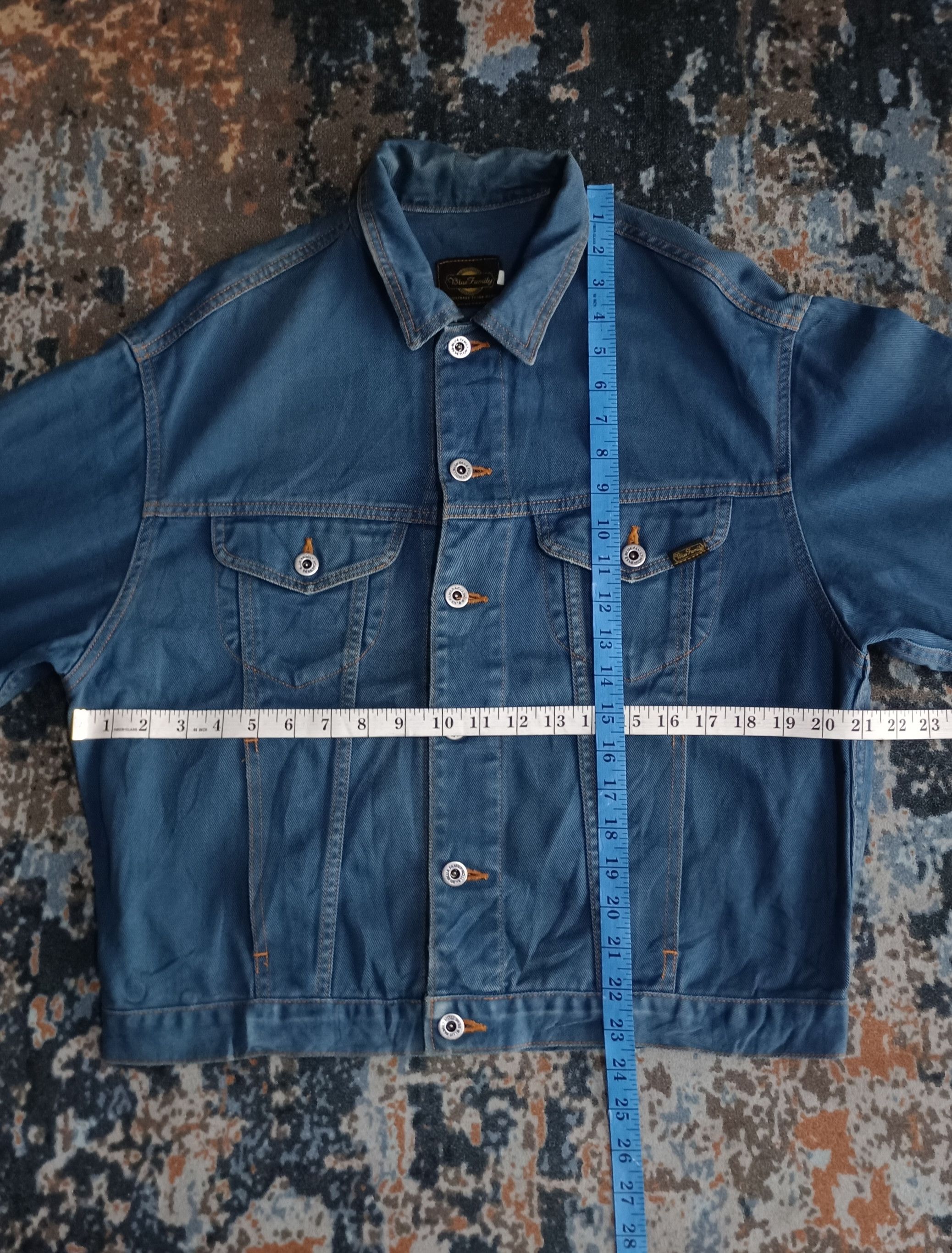 Benetton × Vintage Blue Family by Benetton Denim Jacket Size US M / EU 48-50 / 2 - 17 Thumbnail