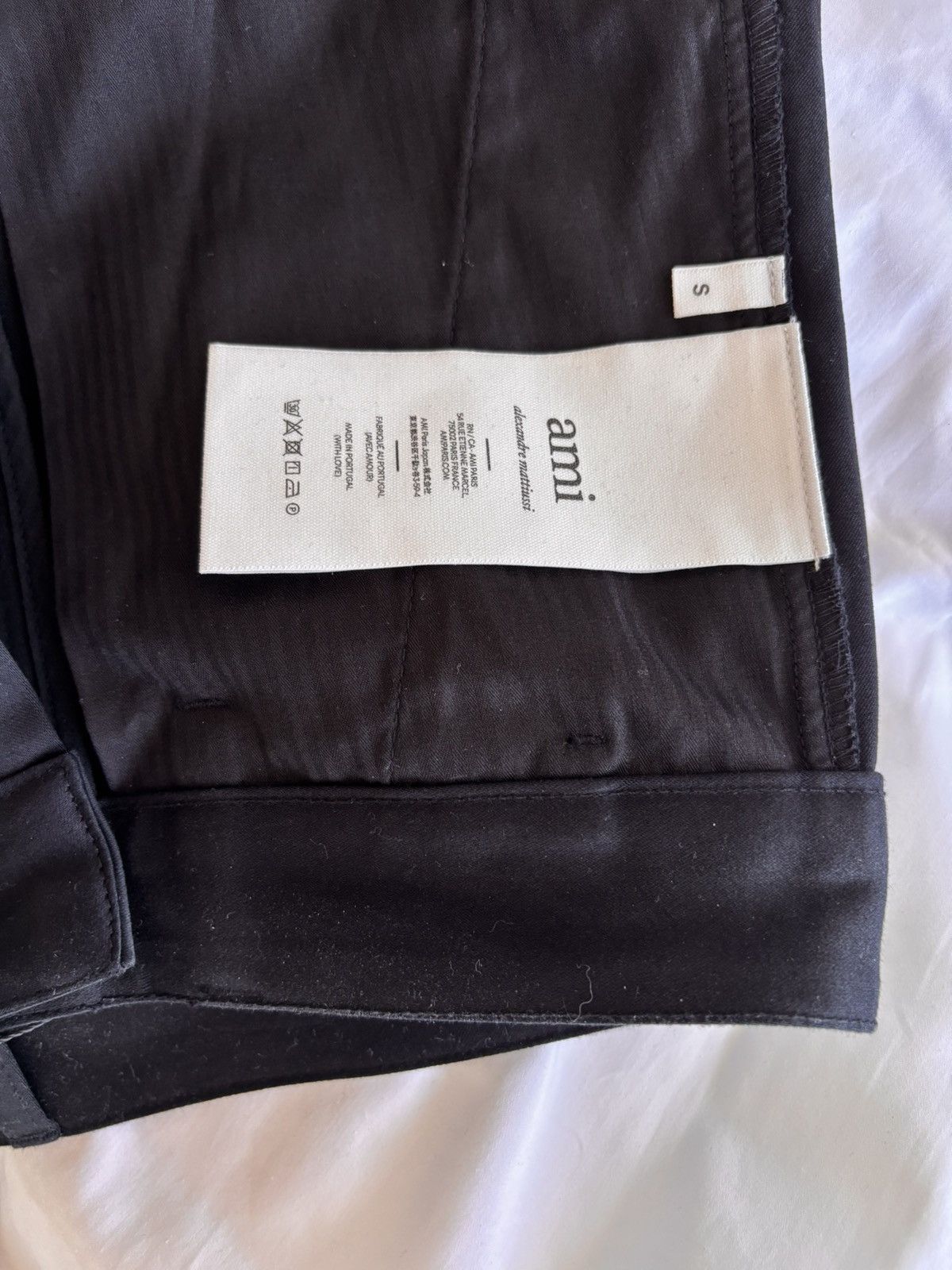 AMI NEW - AMI PARIS - COTTON CHINO SHORTS Size US 31 - 8 Thumbnail