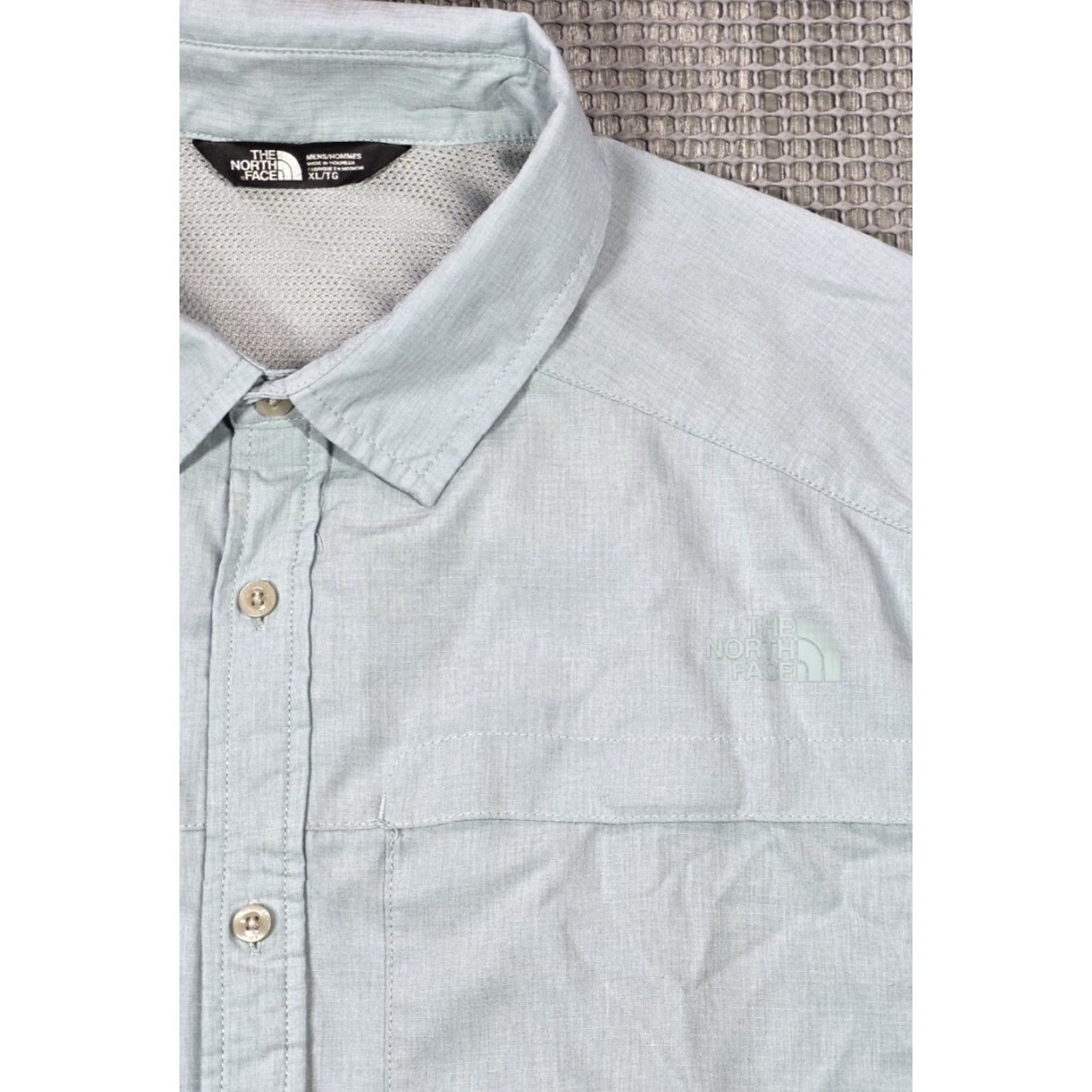 The North Face The North Face Shirt Mens XL Blue Long Sleeve Roll Tab Vented Walking Fishing Size US XL / EU 56 / 4 - 3 Thumbnail