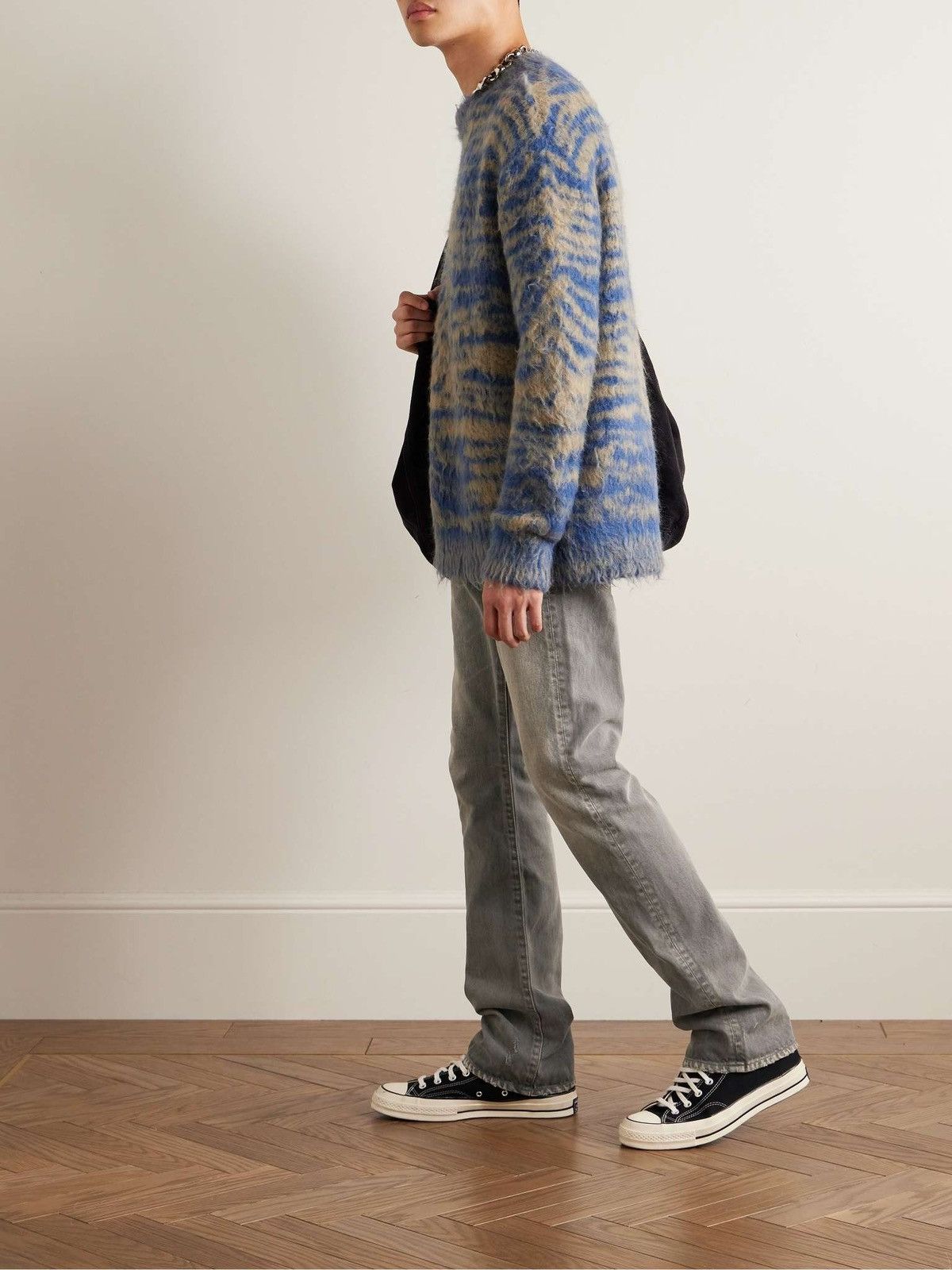 Acne Studios Acne Studios Jacquard Mohair Jumper Size US L / EU 52-54 / 3 - 5 Thumbnail