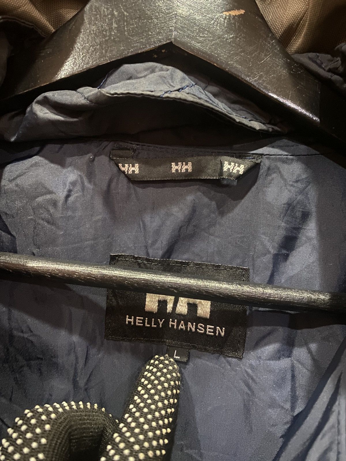 Helly Hansen Vintage Helly Hansen Gray Waterproof Windbreaker Jacket Size US L / EU 52-54 / 3 - 4 Thumbnail