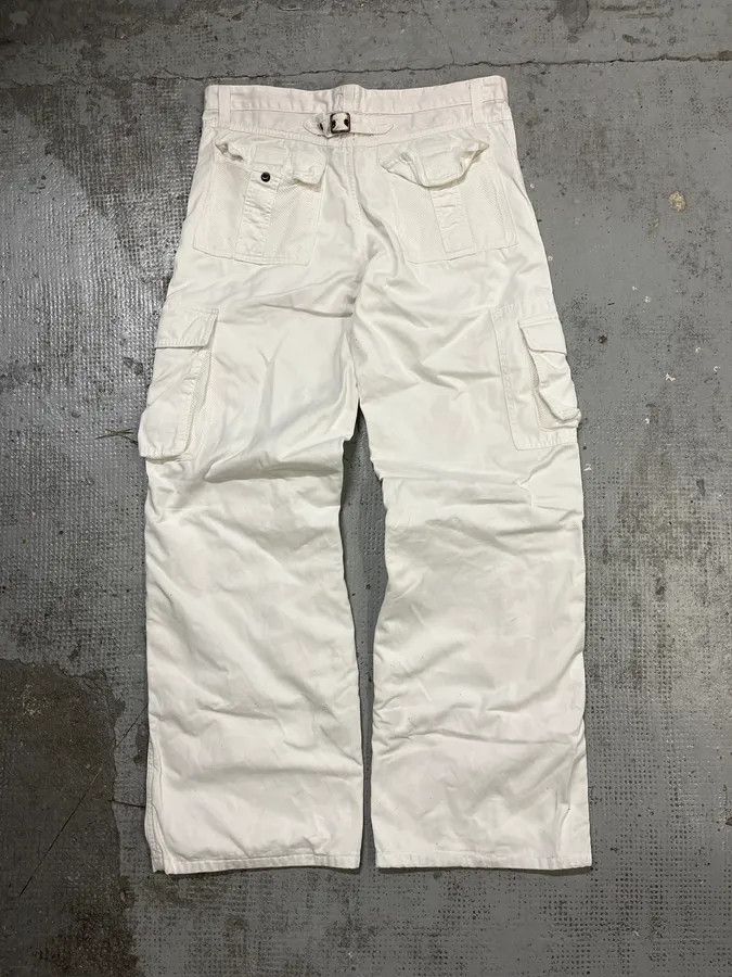 Dolce & Gabbana SS2003 Dolce & Gabbana White Multi Pockets Cargo Pants Size US 34 / EU 50 - 7 Thumbnail
