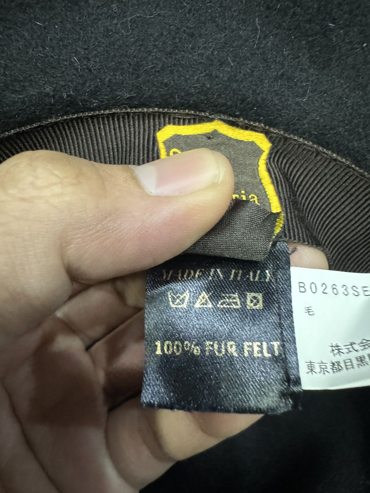 Other DORIA 1905 WIDE BRIM FEDORA HAT SIZE 58 Size ONE SIZE - 6 Thumbnail