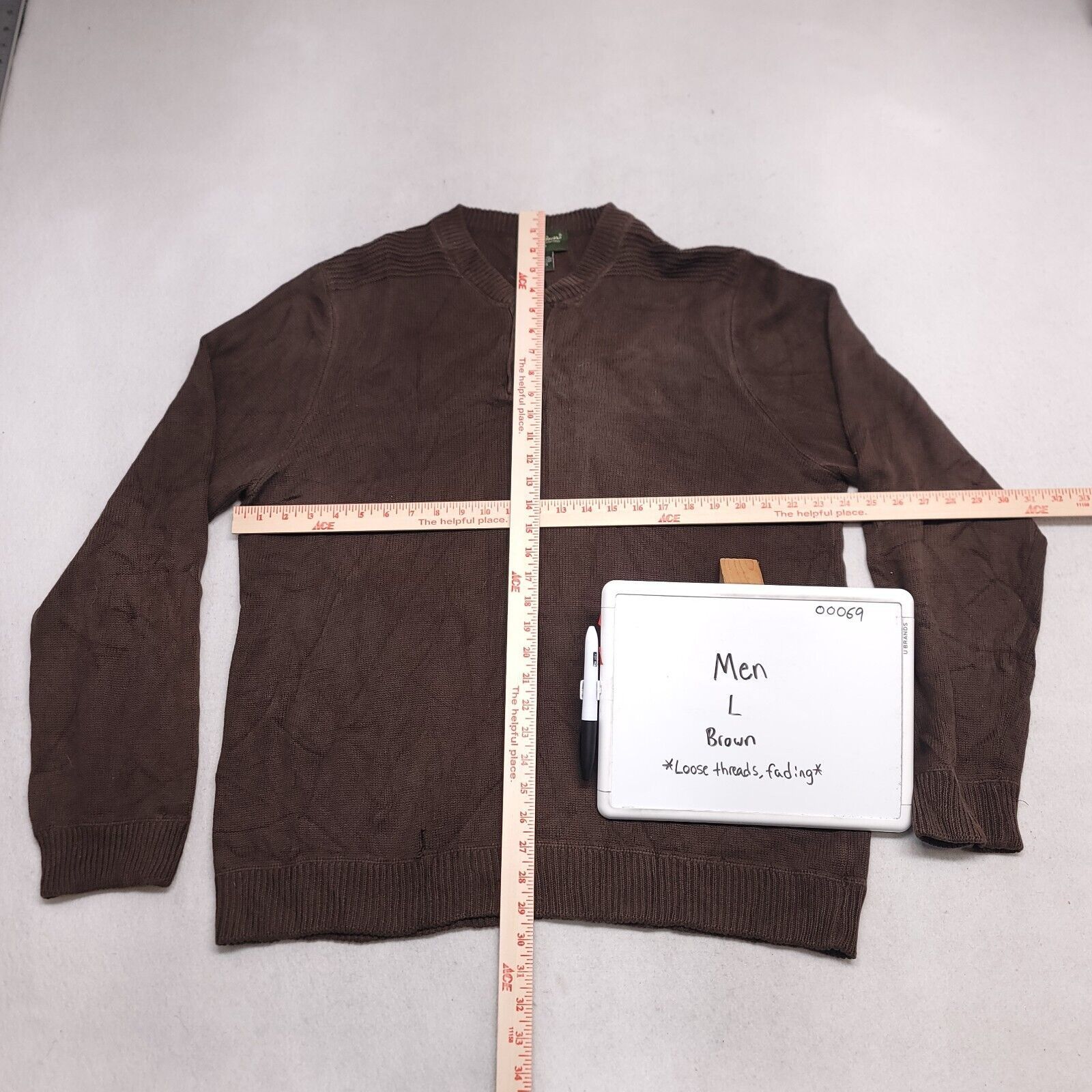 Eddie Bauer Eddie Bauer Casual Pullover Sweater Mens Size Large L Brown Size US L / EU 52-54 / 3 - 6 Thumbnail