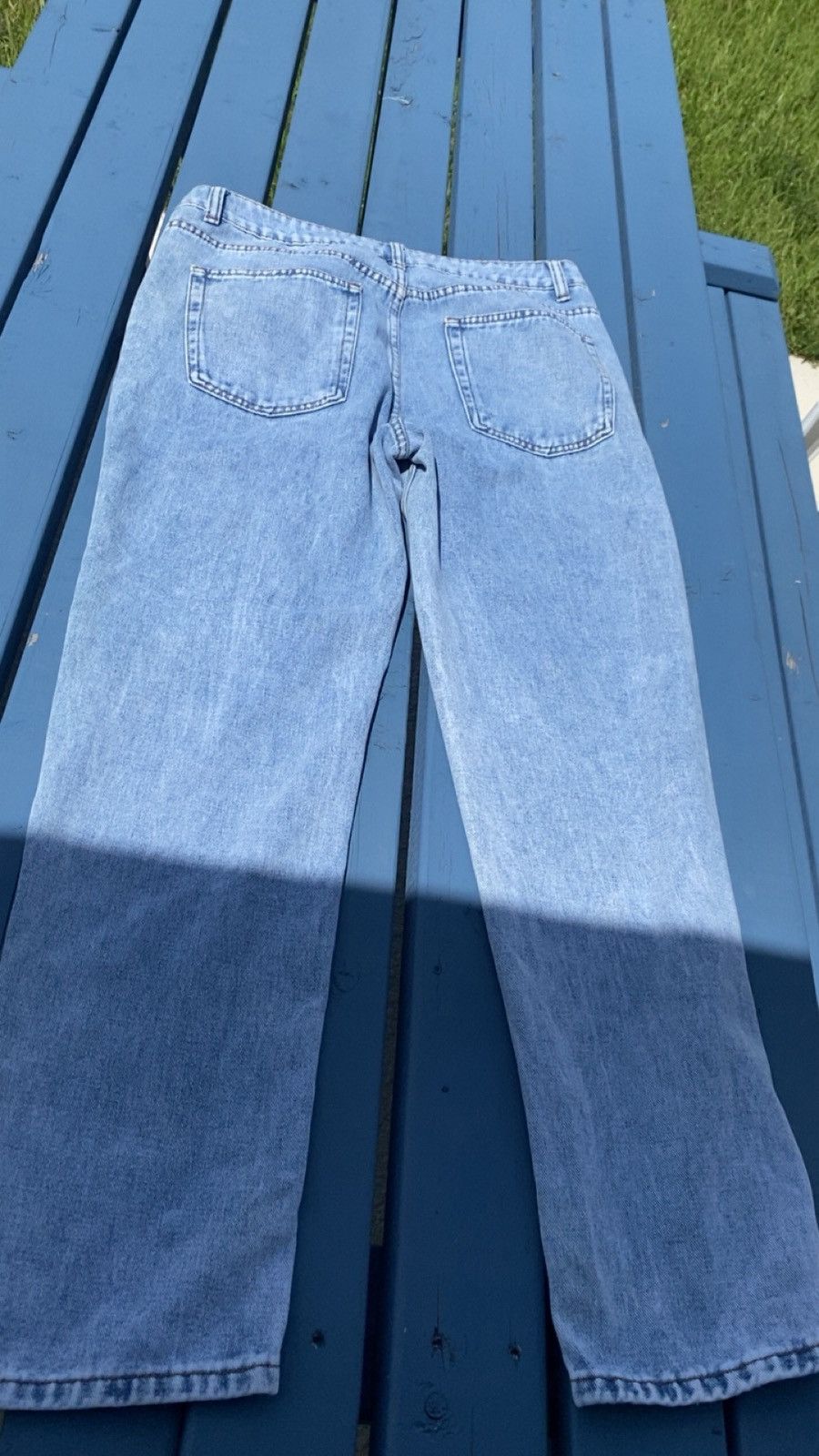 Other Mens plain blue jeans Size US 32 / EU 48 - 3 Thumbnail