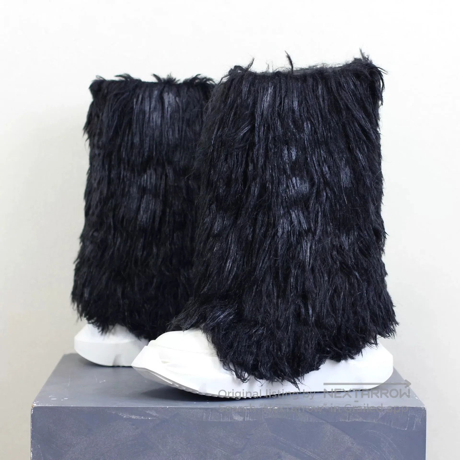 Rick Owens Drkshdw Rick Owens 21 Wax Fur Mid. Size US 8 / IT 38 - 4 Thumbnail