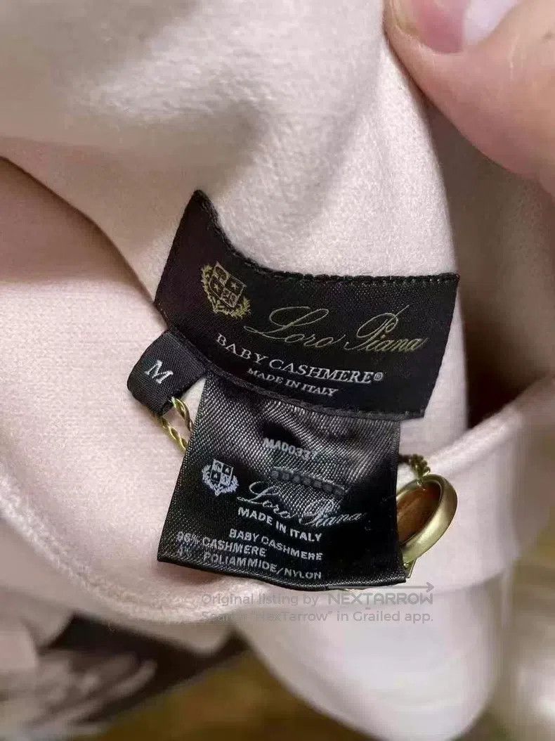 Loro Piana LORO PIANA Girl Baby cashmere double-face hooded cloak Size M / US 6-8 / IT 42-44 - 6 Thumbnail
