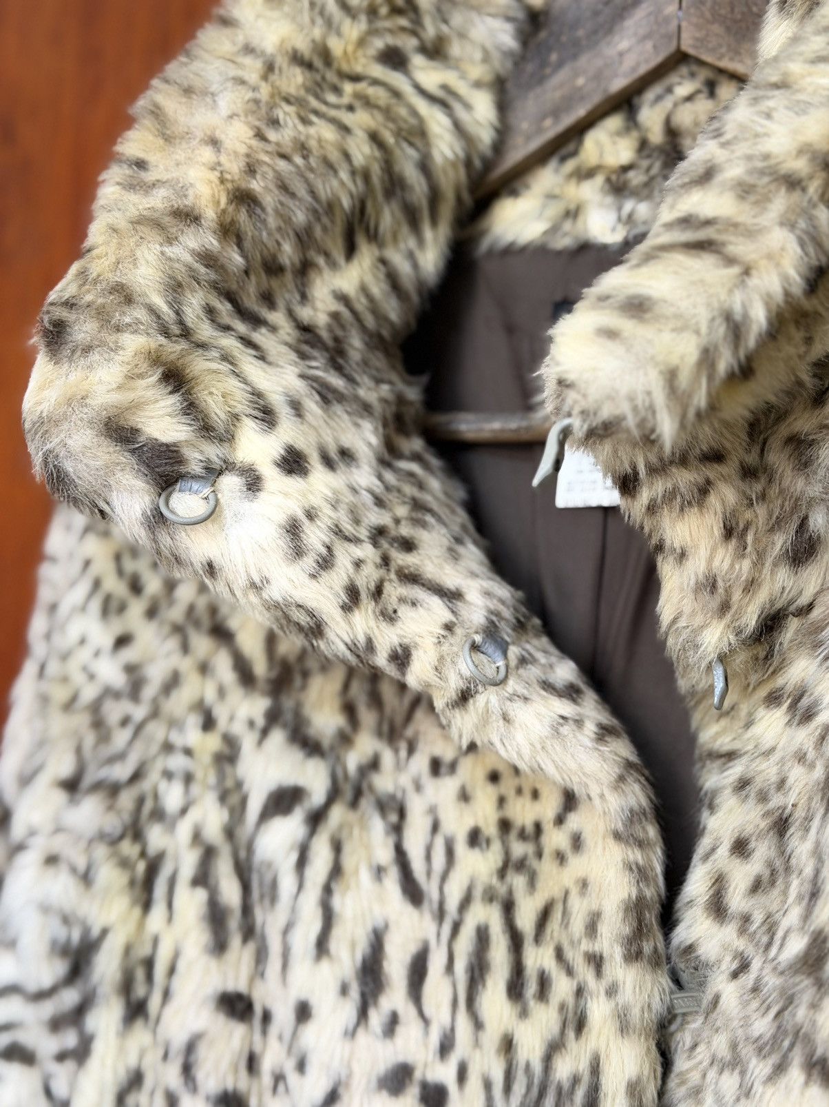 agnes b. vintage faux fur coat by French fashion designer Agnes b. Size XS / US 0-2 / IT 36-38 - 4 Thumbnail