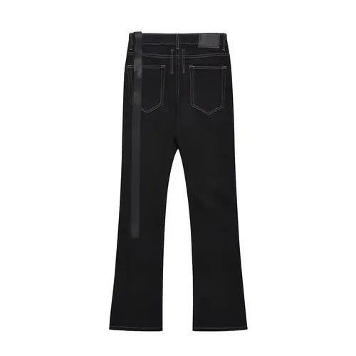 Other American street trend fashion cool wide leg flared jeans Size US 32 / EU 48 - 1 Thumbnail