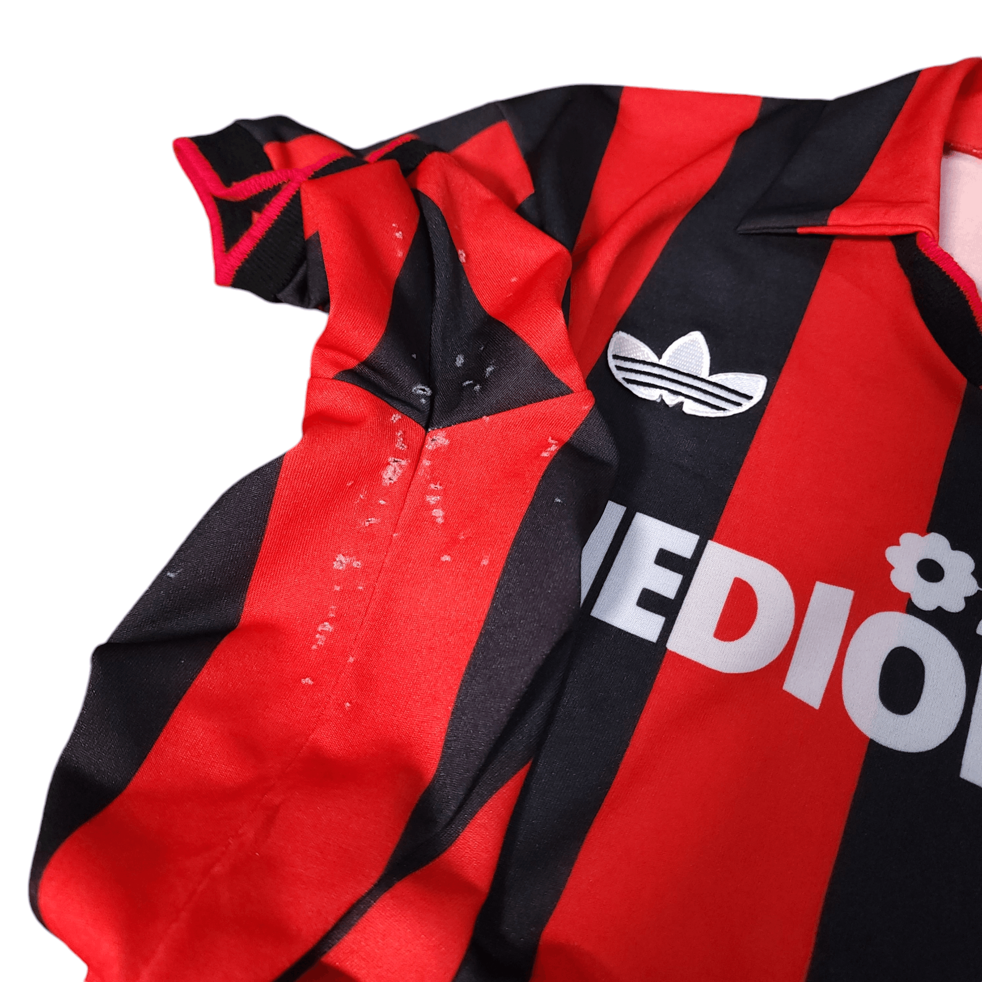 Vintage Vintage Ac Milan 1991 Player Issue Jersey Mediolanum Size US M / EU 48-50 / 2 - 9 Thumbnail
