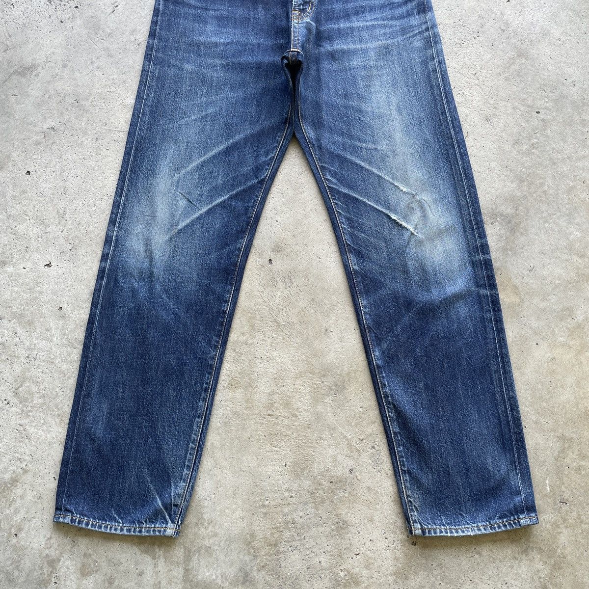 Japanese Brand W31x30💥 Japanese Brand GU Jeans Faded Denim Pants Size US 31 - 4 Thumbnail