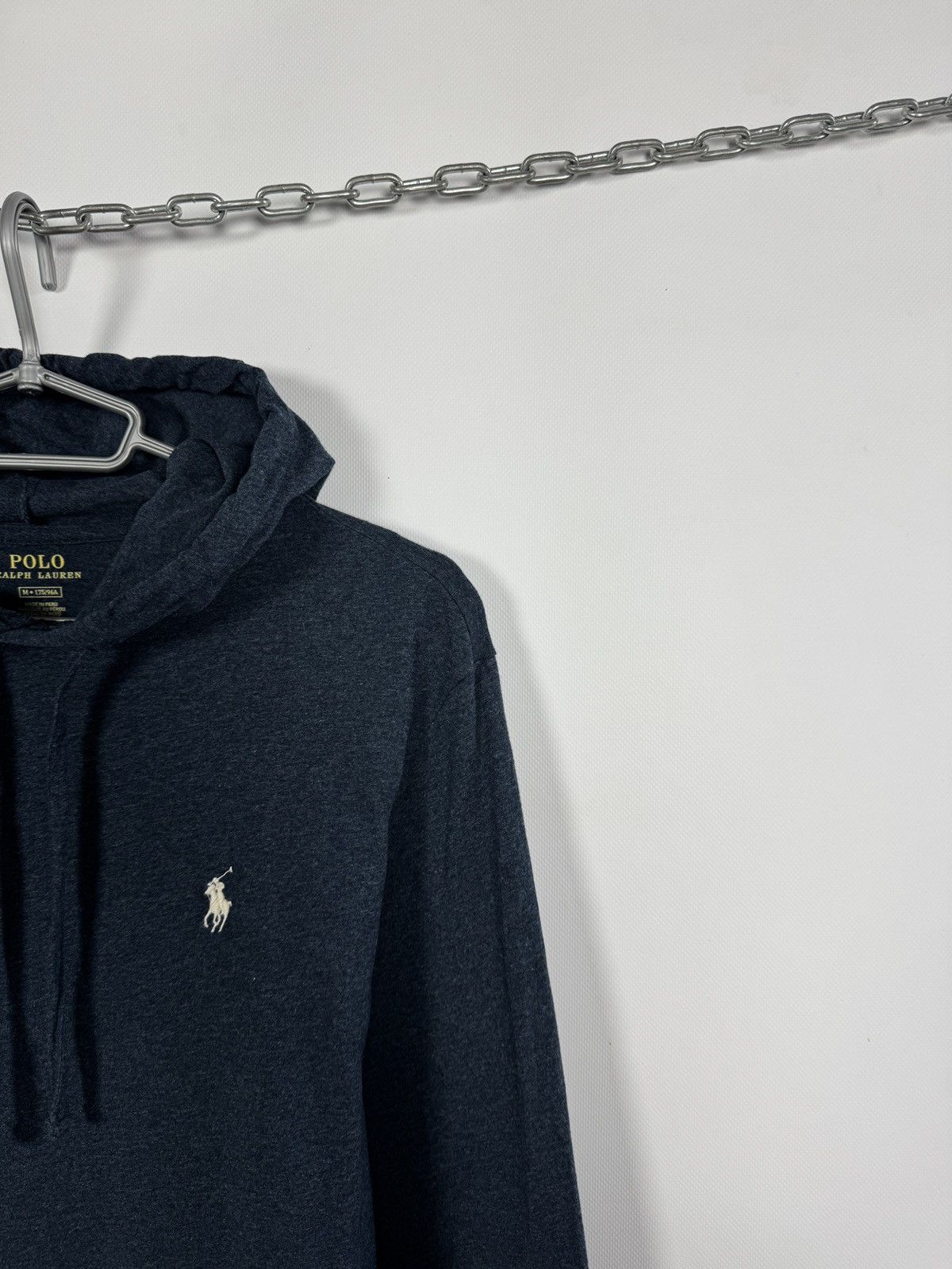 Polo Ralph Lauren Polo Ralph Lauren Long Sleeve Hooded T-Shirt Light Hoodie M Size US M / EU 48-50 / 2 - 2 Thumbnail
