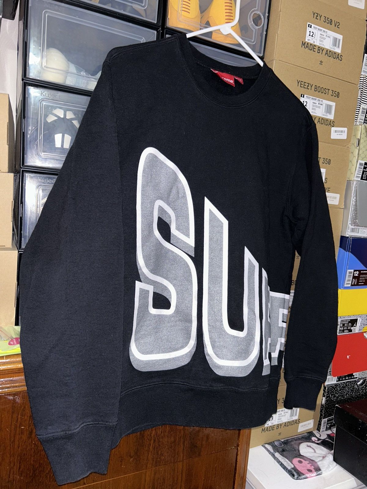 Supreme Supreme Side Arc Crewneck Sweatshirt SS18 size Medium VNDS Size US M / EU 48-50 / 2 - 2 Thumbnail