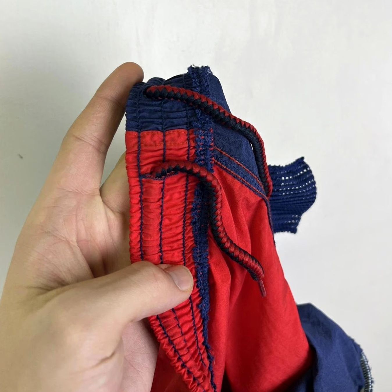 Speedo VINTAGE Speedo Bermuda Swim Shorts Men 36 in. Red Navy Atlanta 1996 Olympic Logo Mens Size US 36 / EU 52 - 4 Thumbnail