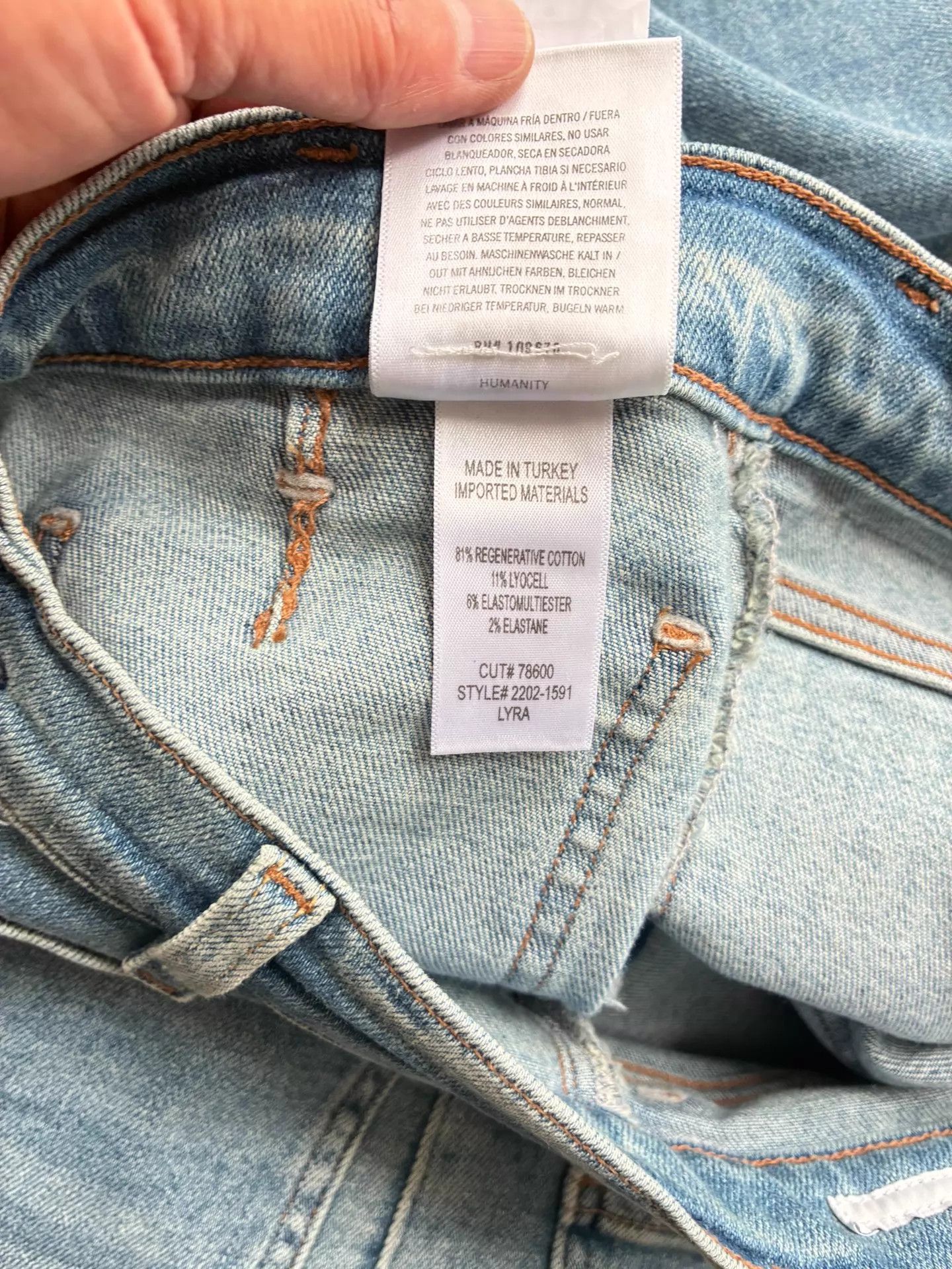 Citizens Of Humanity Citizens of Humanity L.B. Relaxed Straight 24 Jeans Size 42" / US 20 - 7 Thumbnail