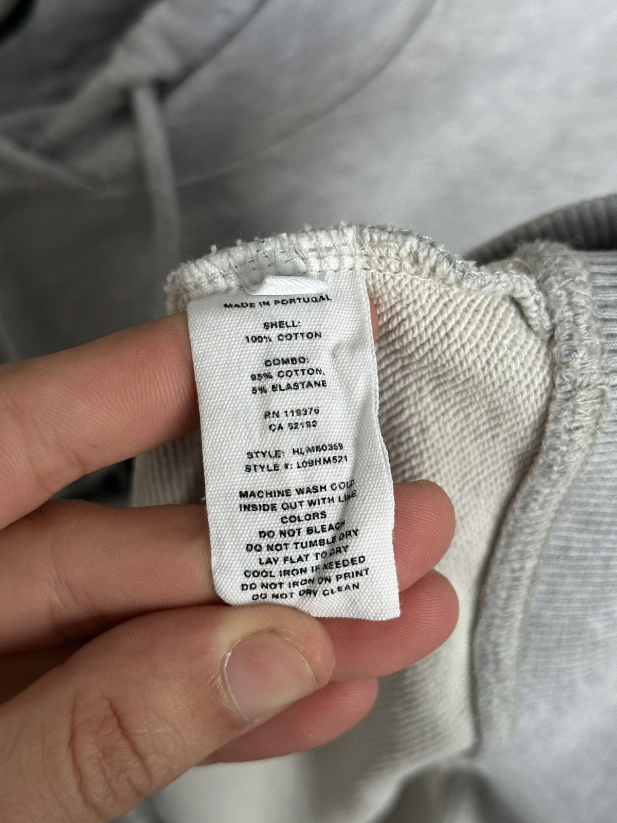 Helmut Lang Helmut Lang Hoodie Pullover Big Logo Size US M / EU 48-50 / 2 - 12 Thumbnail