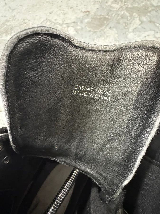 Vintage × Yohji Yamamoto Yohji Yamamoto Y3 Black Leather Boots Size US 11 / EU 44 - 6 Thumbnail