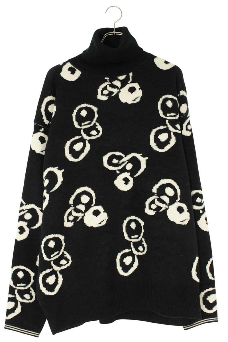 Yohji Yamamoto POUR HOMME/Tenugui Design Turtleneck Knit