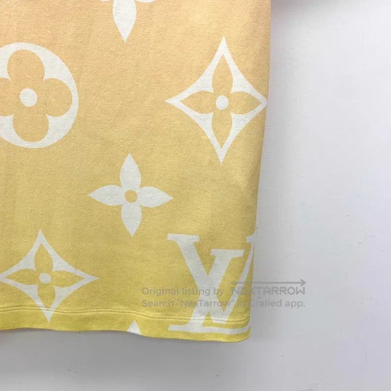 Louis Vuitton Louis Vuitton Gradient logo print cotton crew neck short s Size US L / EU 52-54 / 3 - 4 Thumbnail