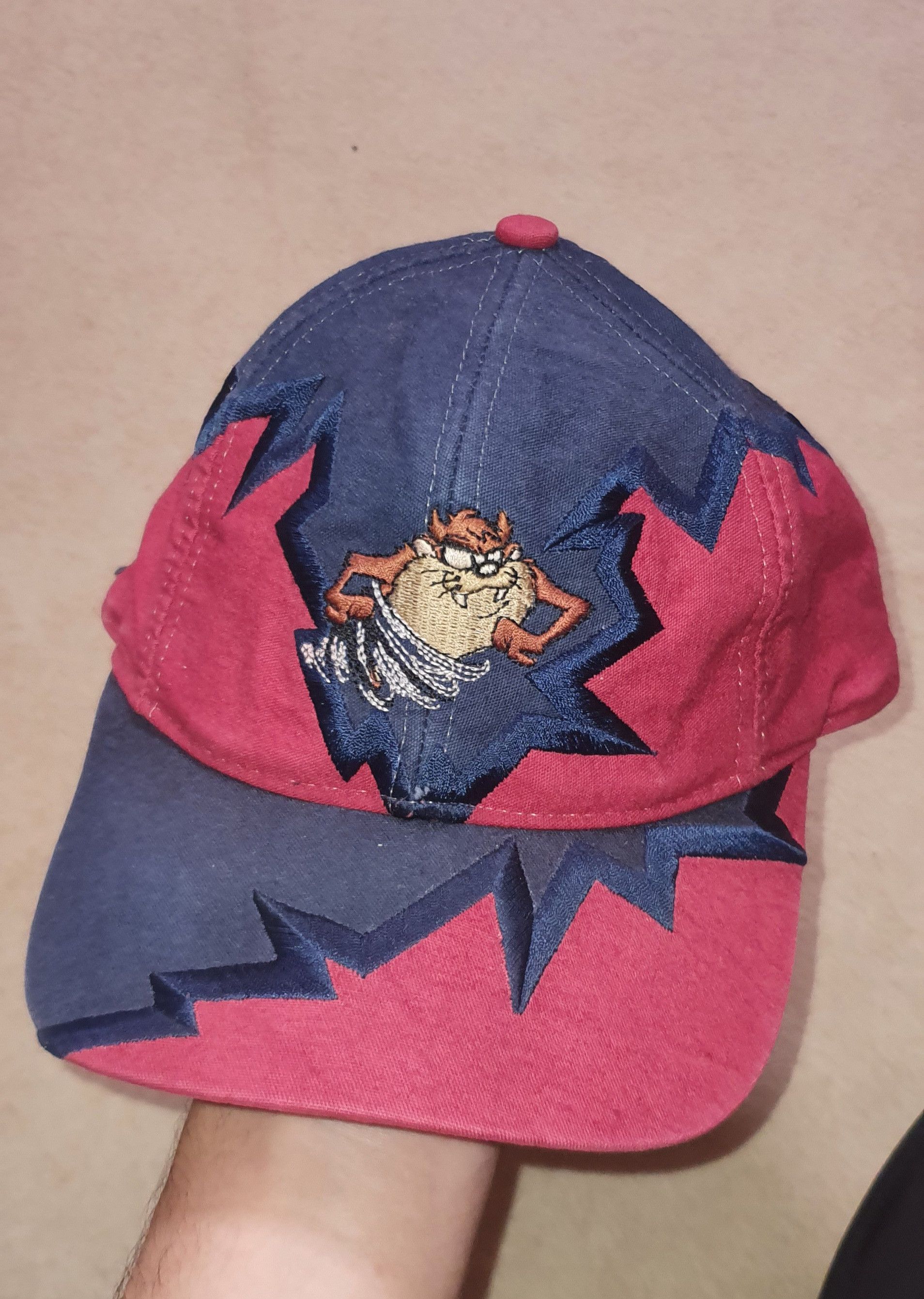 Other Vintage 90s tasmanian Devil Adjustable Hat Looney Tunes Size ONE SIZE - 1 Thumbnail