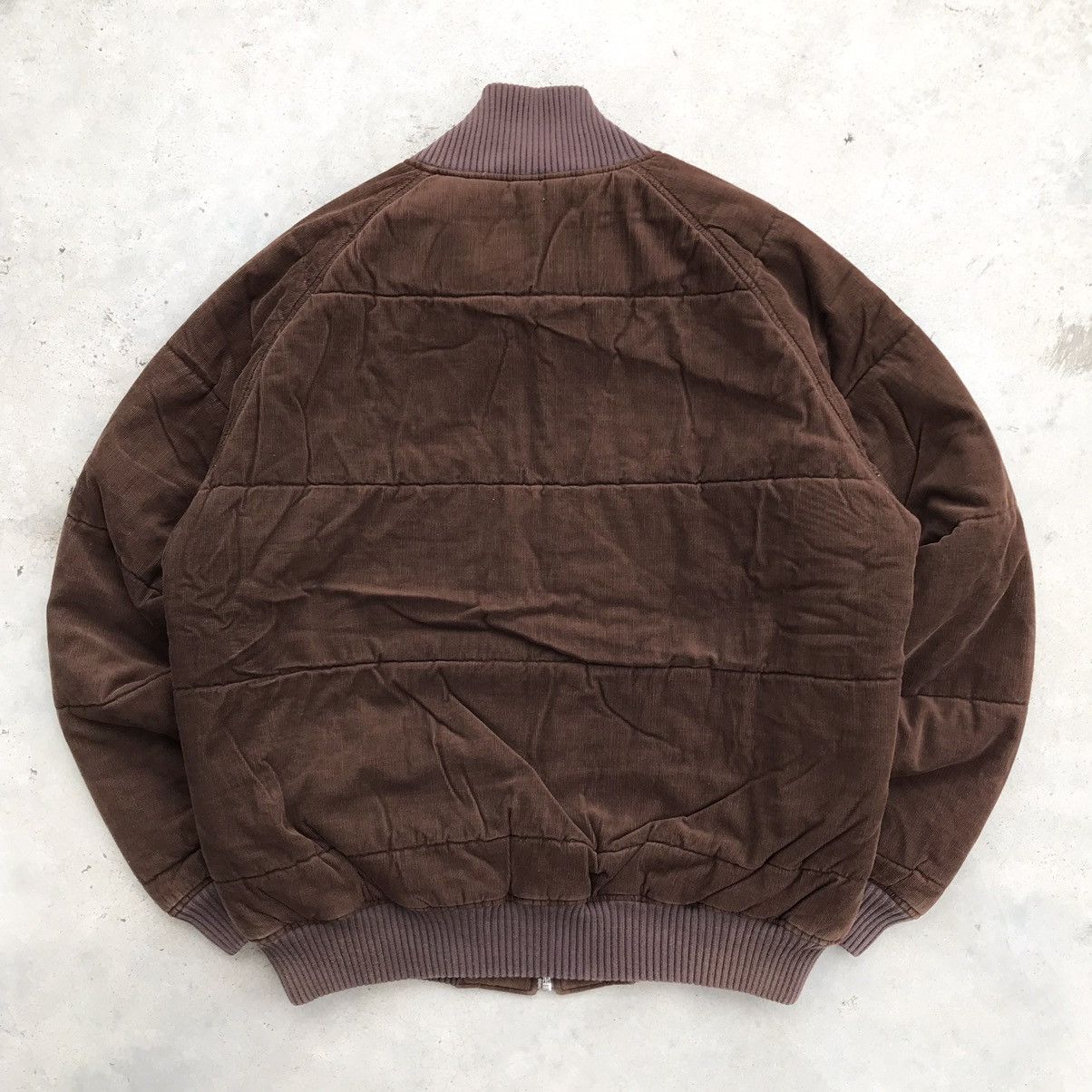 Coleman 2000's Coleman Outdoor Brown Corduroy Bomber Jacket Size US M / EU 48-50 / 2 - 2 Thumbnail